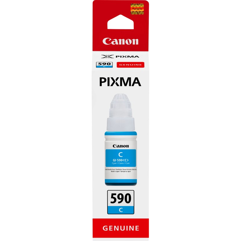 Canon Bouteille d'encre cyan GI-590 | JDB-Info