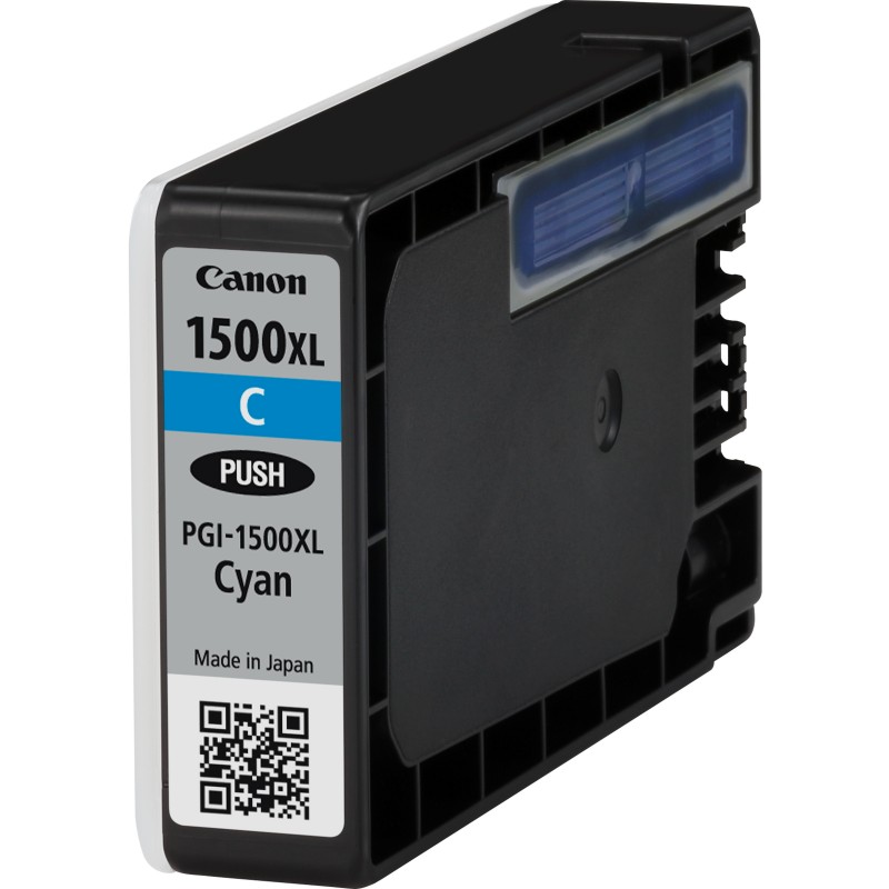 Canon Cartouche d'encre cyan haut rendement PGI-1500XL | JDB-Info
