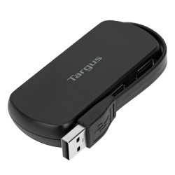 Targus ACH114EU hub & concentrateur USB 2.0 480 Mbit/s Noir | JDB-Info