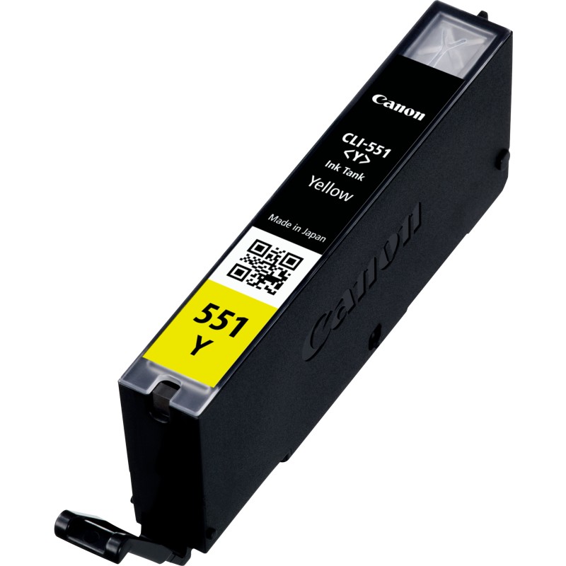 Canon Cartouche d'encre jaune CLI-551Y | JDB-Info