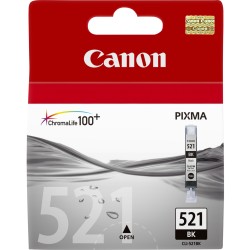 Canon Cartouche d'encre noire CLI-521BK | JDB-Info