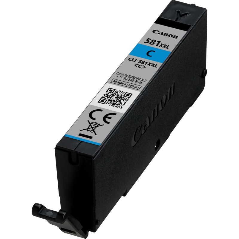 Canon Cartouche d'encre cyan à haut rendement CLI-581XXL | JDB-Info