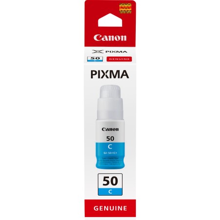 Canon GI-50 C, haut rendement, bouteille d'encre, Cyan | JDB-Info