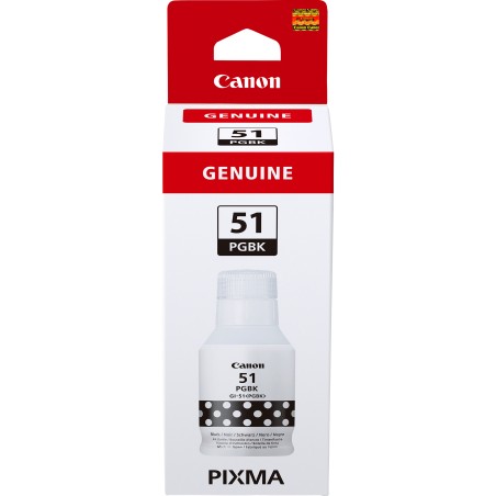 Canon GI-51PGBK, haut rendement, bouteille d'encre, noir | JDB-Info