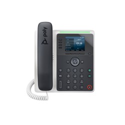 HP Poly Téléphone IP Poly Edge E220 compatible PoE | JDB-Info