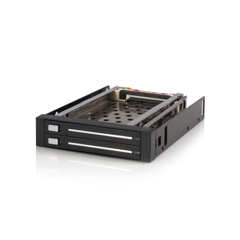 STARTECH 2 DRIVE 2.5IN TRAYLESS SATA MOB