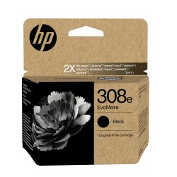 HP 308e Cartouche d’encre authentique Noir EvoMore | JDB-Info