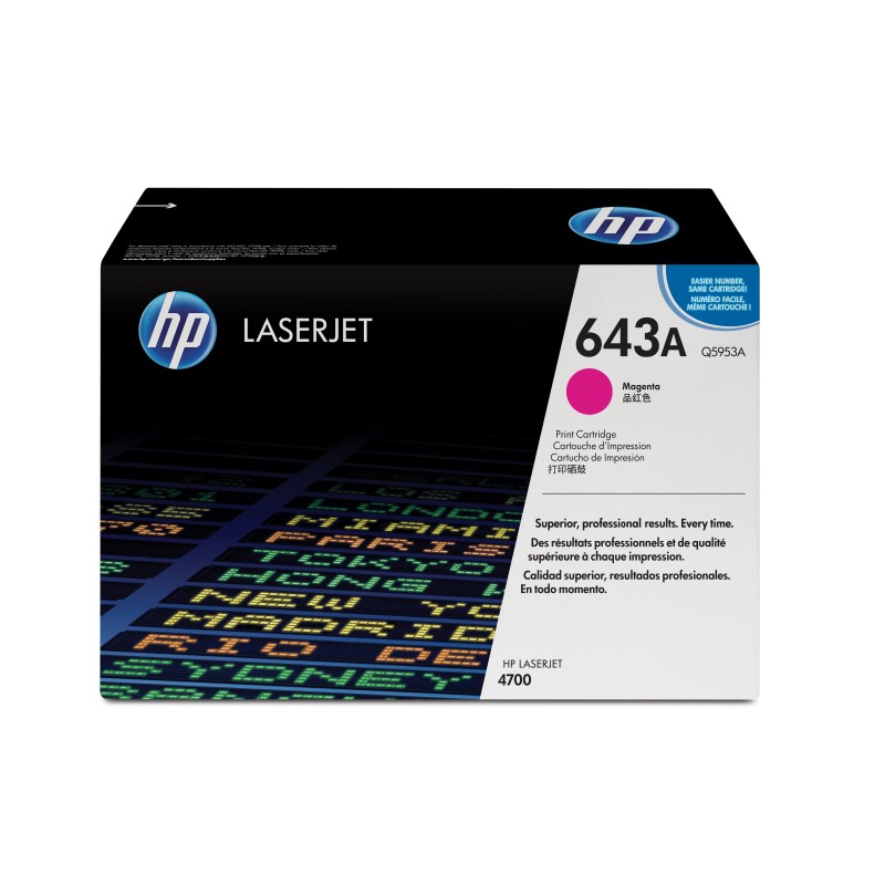 HP 643A toner LaserJet magenta authentique | JDB-Info