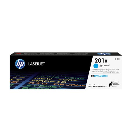 HP 201X toner LaserJet Cyan grande capacité authentique | JDB-Info