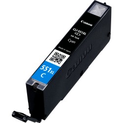 Canon Cartouche d'encre cyan à haute autonomie CLI-551XL | JDB-Info