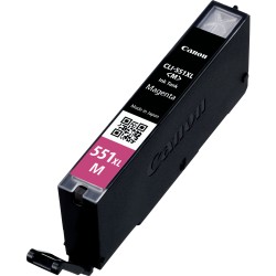 Canon Cartouche d'encre magenta à haut rendement CLI-551XL | JDB-Info