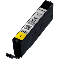 Canon Cartouche d'encre jaune à haut rendement CLI-571XL | JDB-Info