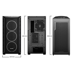 be quiet! Shadow Base 800 FX Black Midi Tower | JDB-Info
