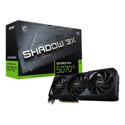 MSI GeForce RTX 5070 Ti 16G SHADOW 3X OC NVIDIA 16 Go GDDR7 | JDB-Info