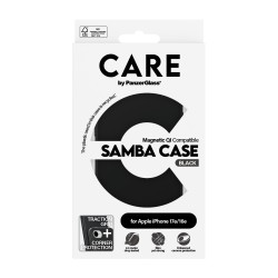 PanzerGlass CARE™ by ® Samba Case Black w. Qi Compatible iP | JDB-Info