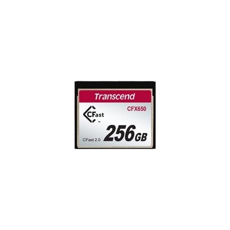TRANSCEND 256Go CFast 2.0 Carte memoire flash Ultra-Haute Définition