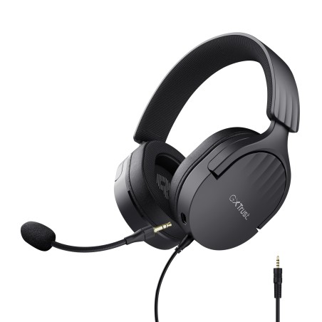 Trust GXT 489 FAYZO Casque Avec fil Arceau Gaming Noir | JDB-Info