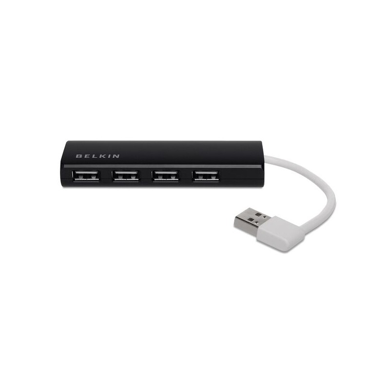 BELKIN Hub de Voyage 4 Ports USB 2.0 Noir