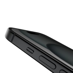 BELKIN ScreenForce Pro TemperedGlass Privacy AM Screen Protection for iPhone 15/14 Pro