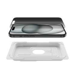 BELKIN ScreenForce Pro TemperedGlass Privacy AM Screen Protection for iPhone 15/14 Pro