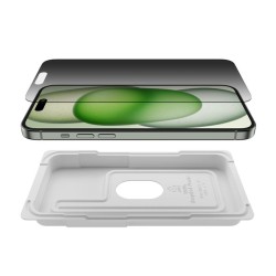 BELKIN ScreenForce Pro TemperedGlass Privacy AM Screen Protection for iPhone 15 Plus/14 Pro Max
