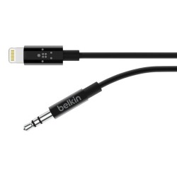 BELKIN Câble audio 3.5 mm avec connecteur Lightning 90cm