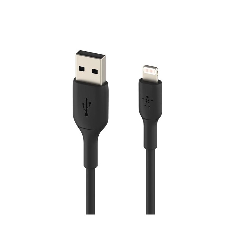 BELKIN BOOST CHARGE USB-A to Lightning Cable PVC 1M Black