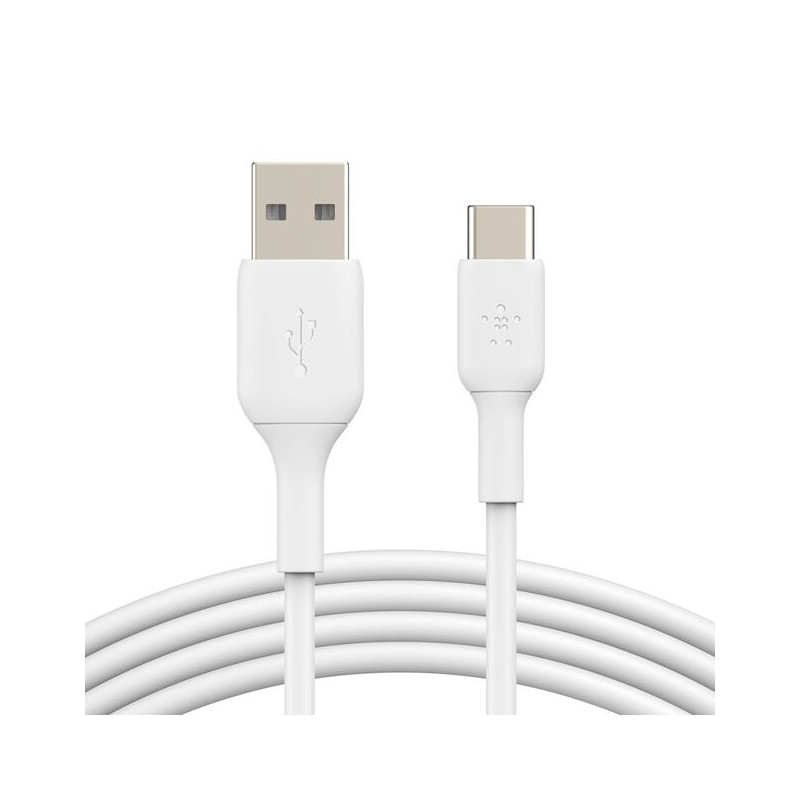 BELKIN BOOST CHARGE USB-A to USB-C Cable PVC 2M White