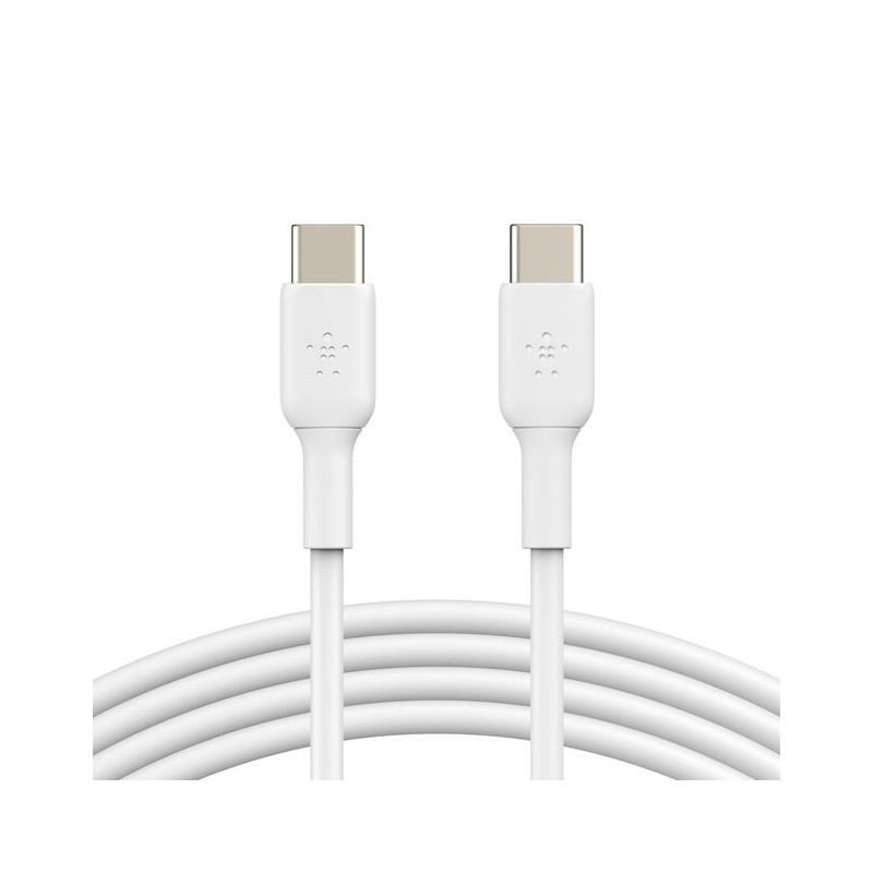 BELKIN BOOST CHARGE USB-C to USB-C 2.0 Cable PVC 1M White
