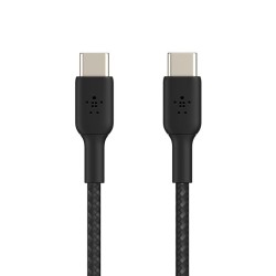 BELKIN BOOST CHARGE USB-C to USB-C 2.0 Cable Braided 1M Black