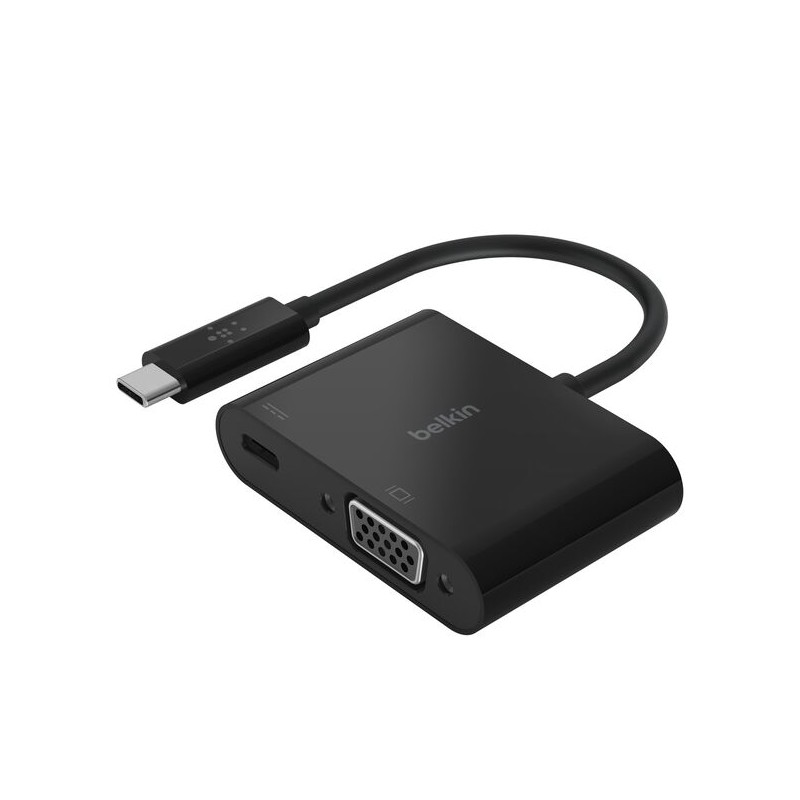 BELKIN Adaptateur USB-C VGA 60W noir