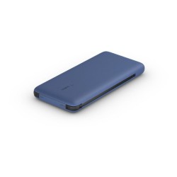 BELKIN BOOST CHARGE 10 000 mAh PD Powerbank with Integrated Cables USB-C and Lightning Blue