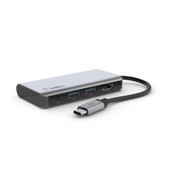 BELKIN Hub USB-C avec HDMI 2x USB-A 100W PD