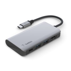 BELKIN Hub USB-C avec HDMI 2x USB-A 100W PD