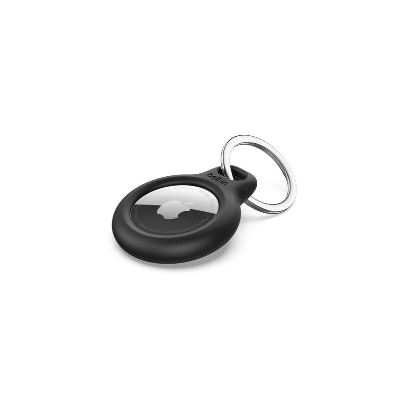 BELKIN Airtag Protection avec porte-clés Noir