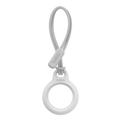 BELKIN Airtag Protection avec Cordon Blanc