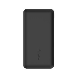 BELKIN Batterie externe 3 ports 10K avec câble USB-A vers USB-C noir
