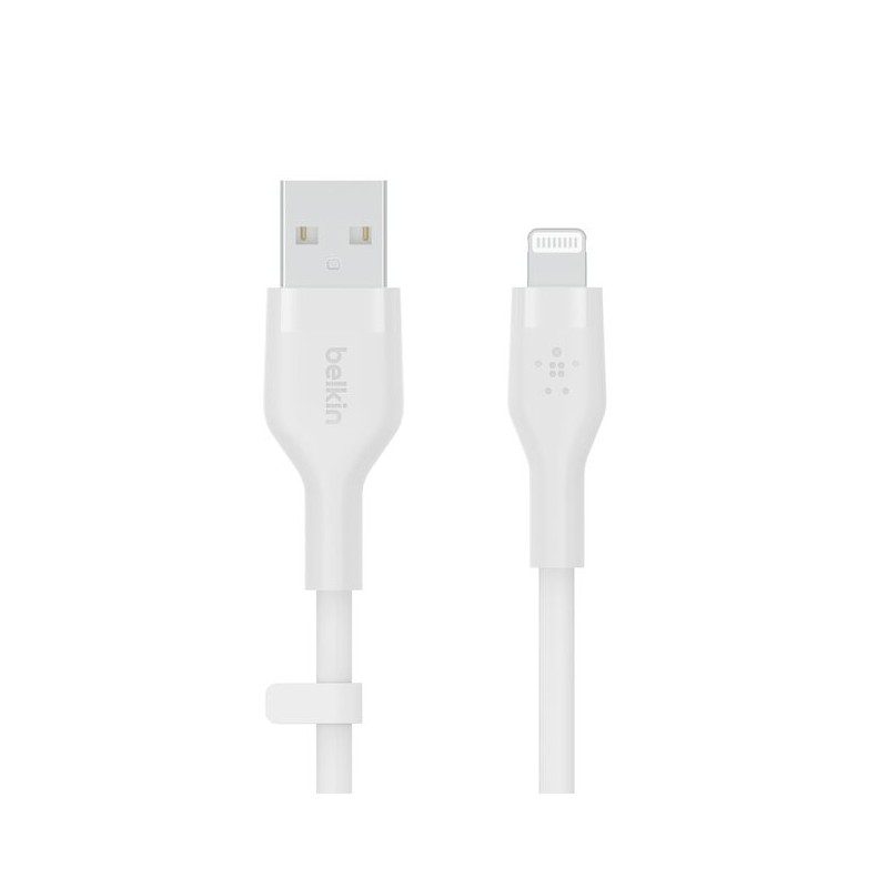 BELKIN Câble Silicon Ultra USB-A vers Lightning 2m Blanc