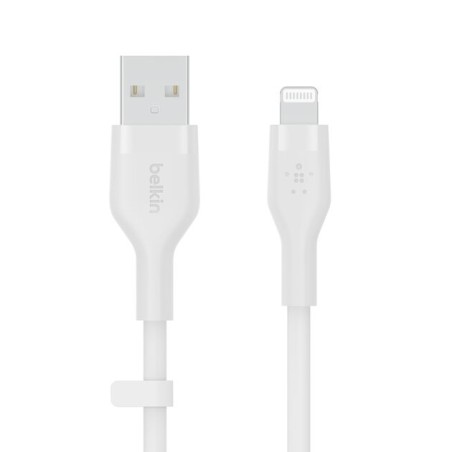 BELKIN Câble USB-A vers Lightning Silicon 3m Blanc