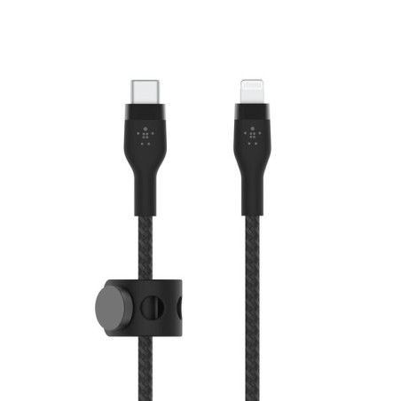BELKIN Câble USB-C vers Lightning Silicon 1m Noir