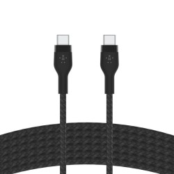BELKIN Câble USB-C vers USB-C Silicon 3m Noir
