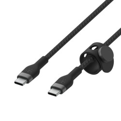 BELKIN Câble USB-C vers USB-C Silicon 3m Noir