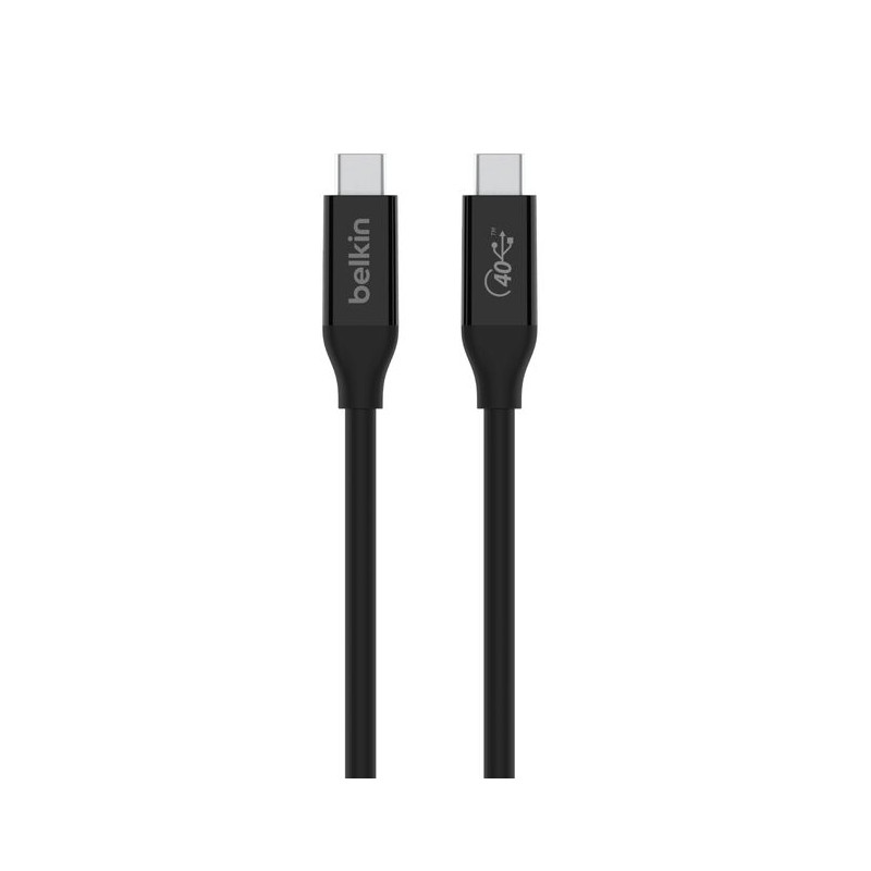 BELKIN Câble USB4 en 0.8m rétrocompatible USB3 100W