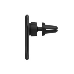 BELKIN BOOST CHARGE Magnetic wireless Car Vent Mount + Car Charger CLA Black