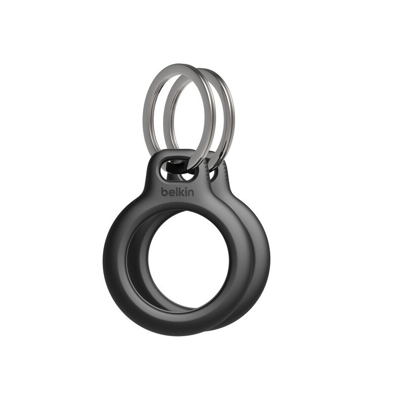 BELKIN porte-clé Airtag Noir Pack de 2