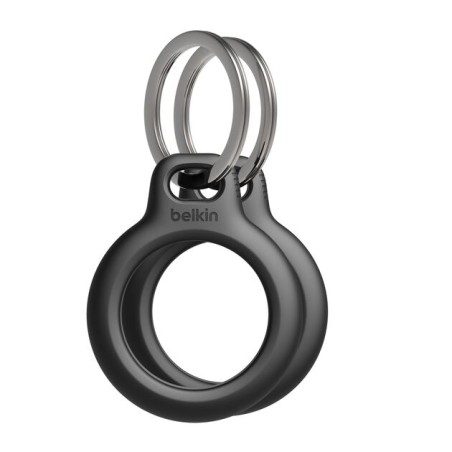 BELKIN porte-clé Airtag Noir Pack de 2