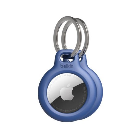 BELKIN porte-clé Airtag Bleu Pack de 2