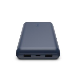 BELKIN Powerbank 20K 15W USB-C + 2 USB-A Bleu