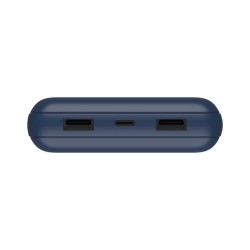 BELKIN Powerbank 20K 15W USB-C + 2 USB-A Bleu