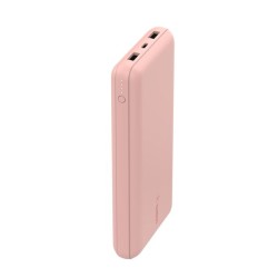BELKIN Powerbank 20K 15W USB-C cable inclus + 2 USB-A Rose